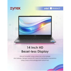 Zyrex LifeBook N4020/8GB/384GB* SSD/Windows 11 Ori + Asuransi Qoala 1 Tahun Zyrex LifeBook N4020/8GB/384GB* SSD/Windows 11 Ori + Asuransi Qoala 1 Tahun